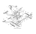 BTJ2306 - Brake pedal cross shaft